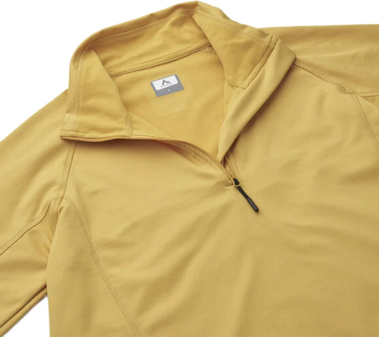 MCKINLEY Mio ½-Zip midlayer trøje Gul