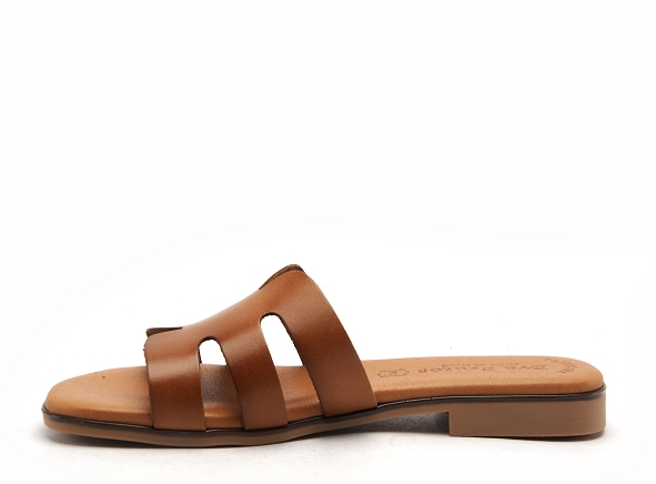 Eva frutos mules et sabots plats femme 3076 marron