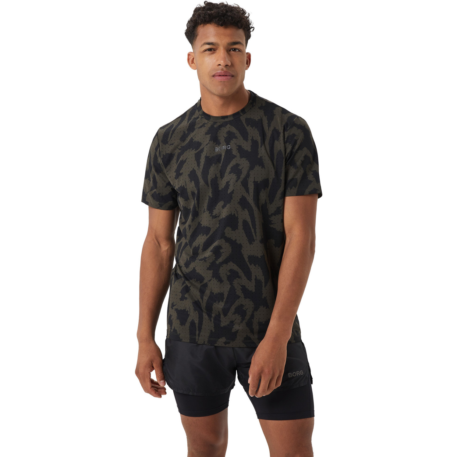 Björn Borg Borg Running Perforated T-Shirt Heren