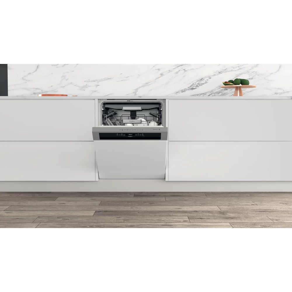 WHIRLPOOL inbouw vaatwasser WBO 3T133 PFX - met zichtbaar bedieningspaneel
