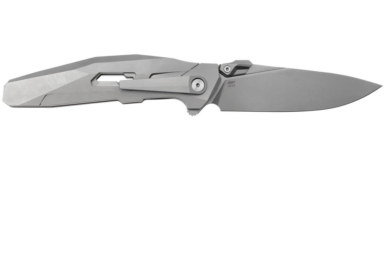 Rike Knife Shadow-S, M390, Titanium, zakmes