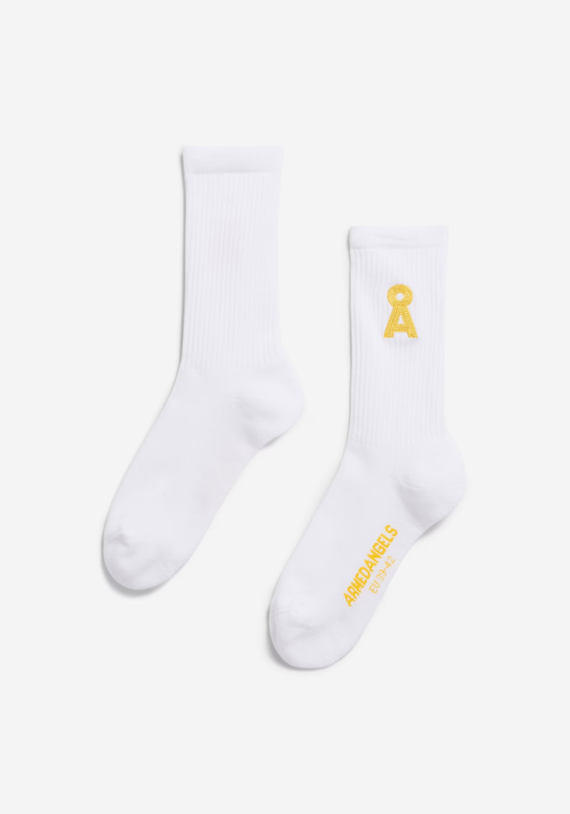 Armedangels Socken Saamus Iconic Å White