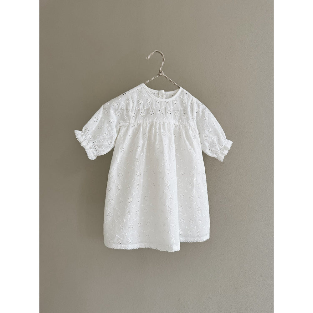Køb Lalaby Broderie Anglaise Lilibeth Kjole Baby