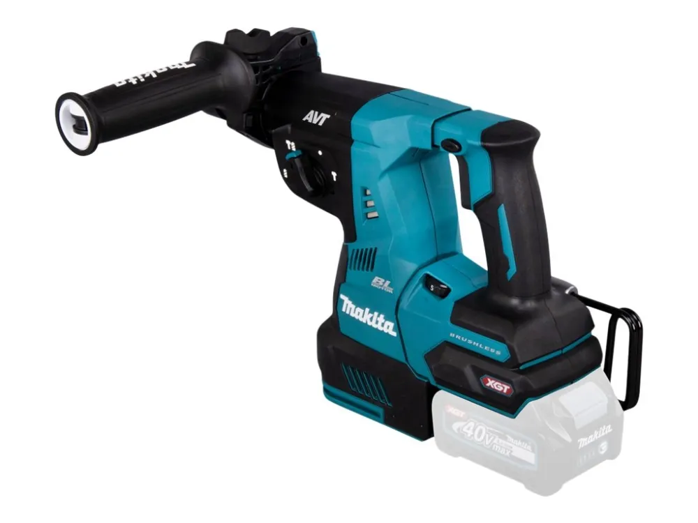 Makita HR004GZ - Roterende hammer - ledningfri - 3 tilstande - SDS-plus - 2.9 Joule - intet batteri - 40 V - SOLO