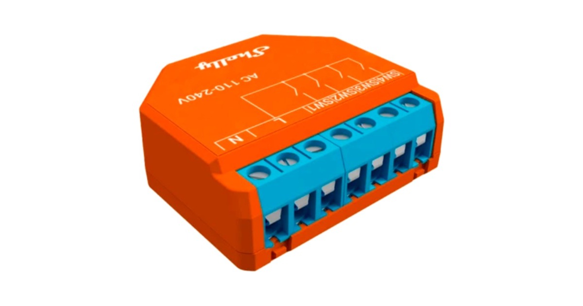 ShellyPlus i4 relais  (Wifi, Bluetooth)