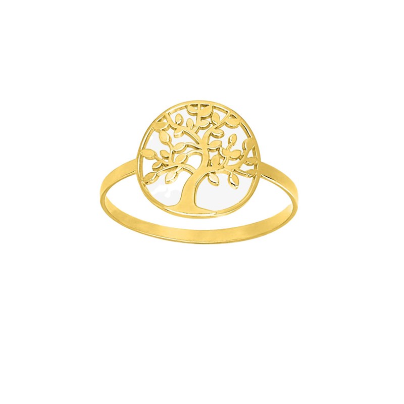 Bague femme - Arbre de vie - Or 9 Carats
