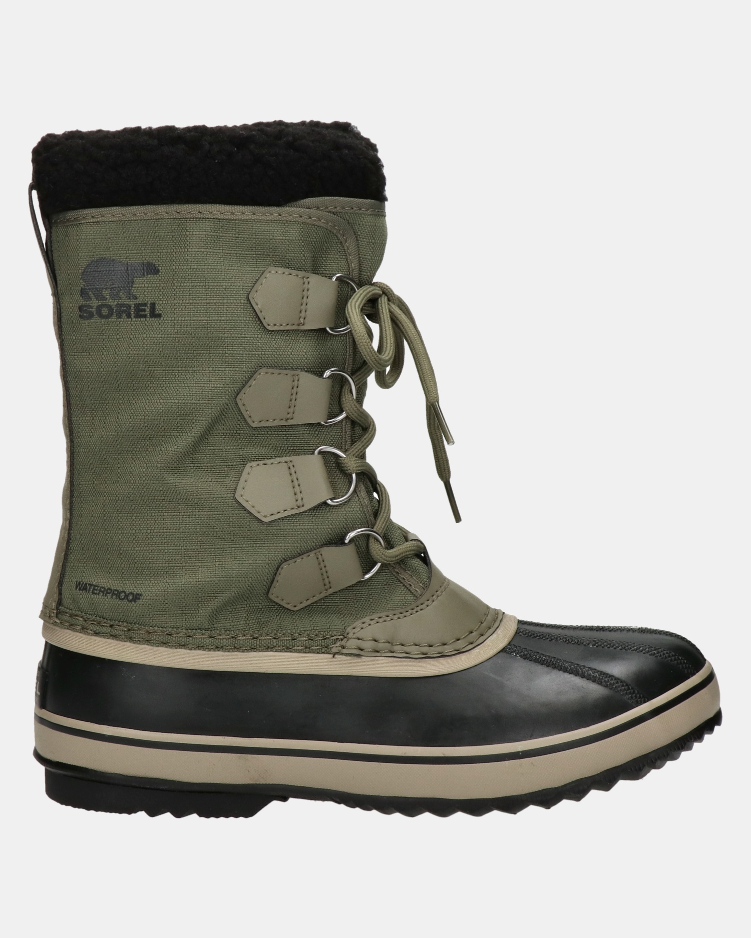 Sorel Pac Nylon Snowboots  - groen