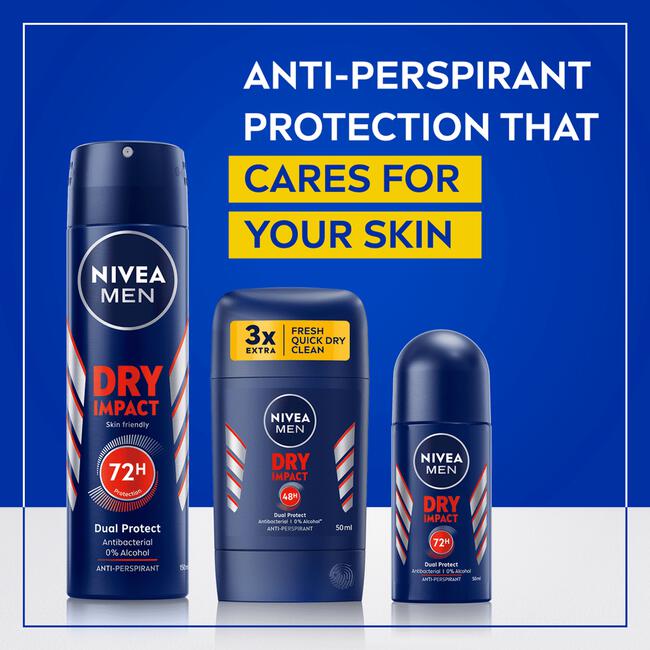 NIVEA MEN Dry Impact Anti-Transpirant Deodorant 50 ML