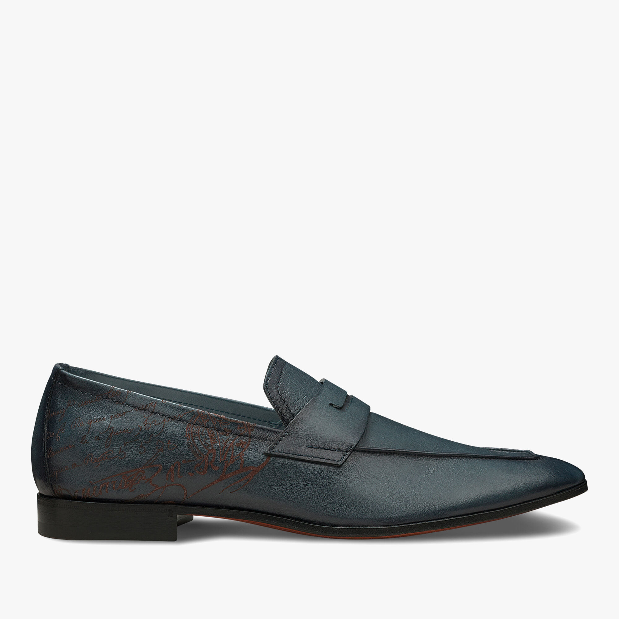 Mocassin Lorenzo En Cuir De Kangourou Scritto