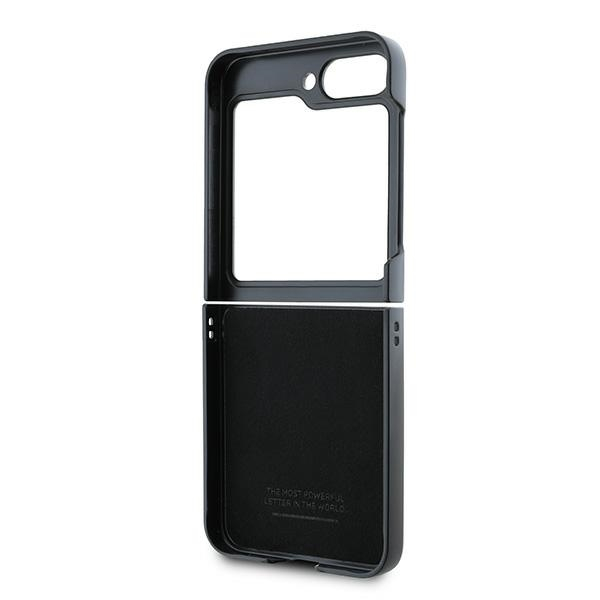 Samsung Galaxy Z Flip7 FE / Z Flip6 Hardcase Hülle Carbon Tricolor Line MagSafe-Modul (BMHCZF623PUDTK) - Schwarz