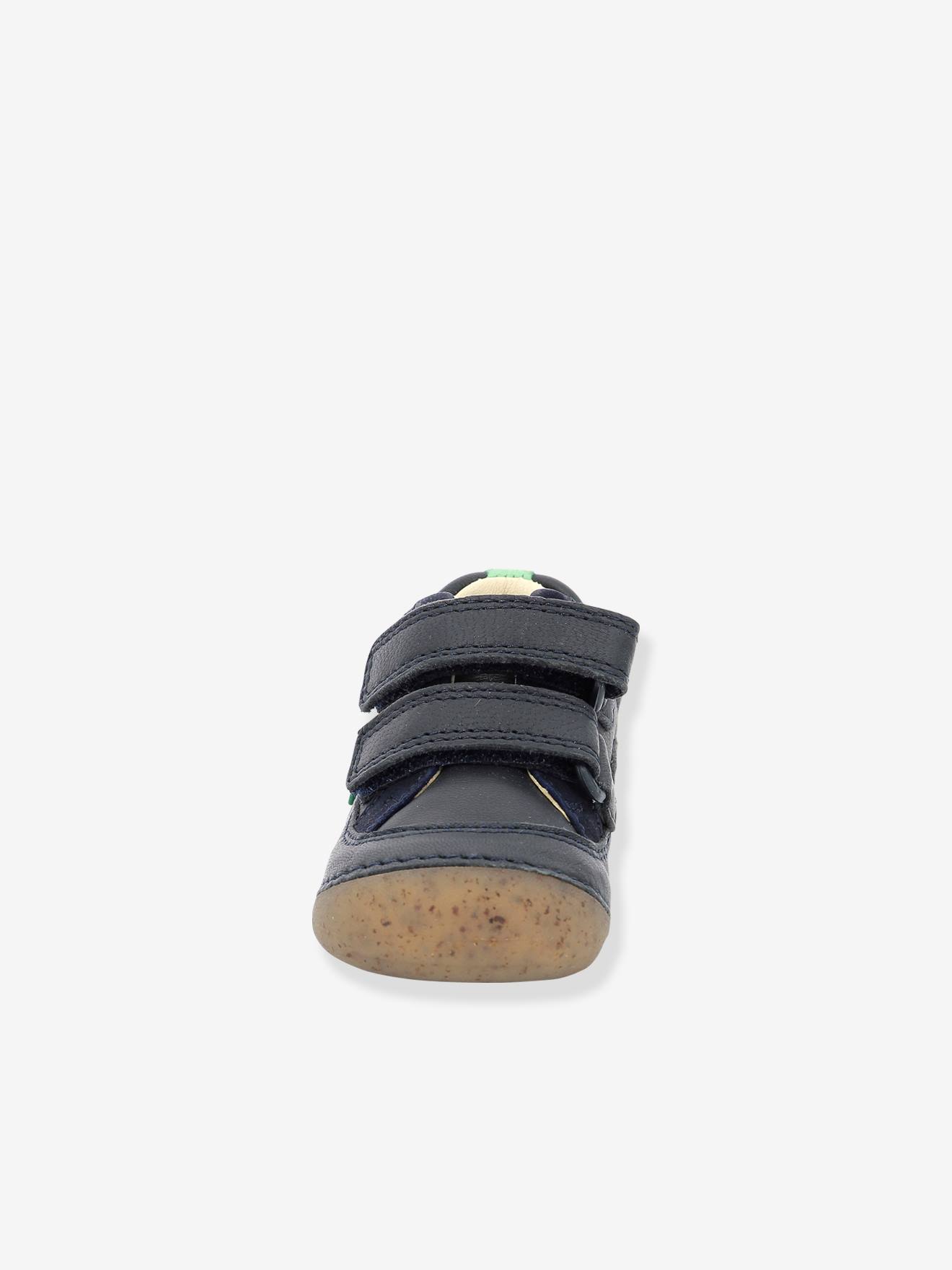 Botas Sostankro KICKERS® para primeiros passos, azul marinho bebê