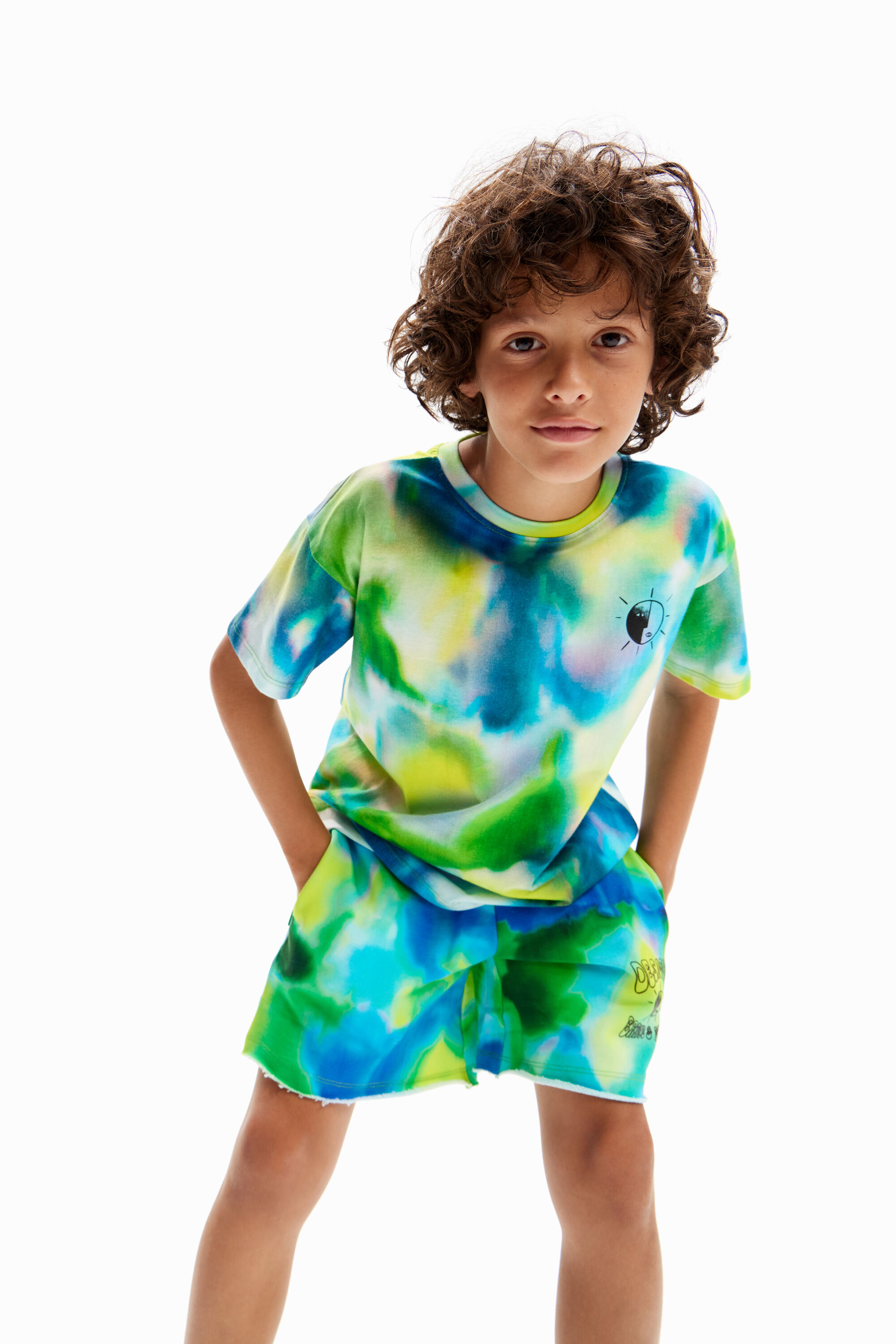 T-shirt aquarelle messages