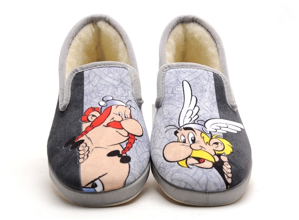 La maison de l espadrille chaussons homme a51h gris