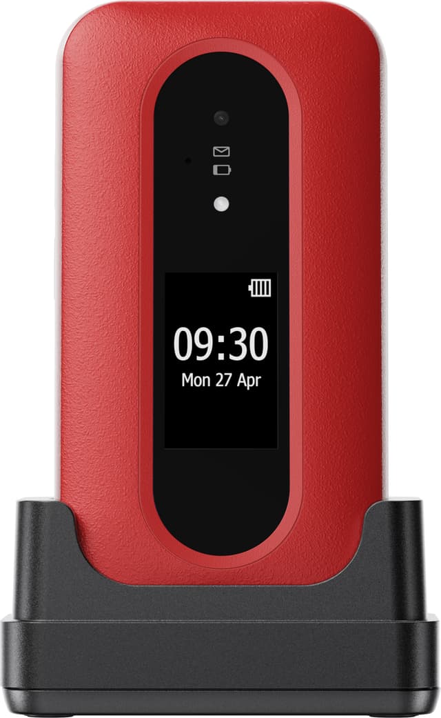 Doro Leva L31 mobiletelefon (rød)