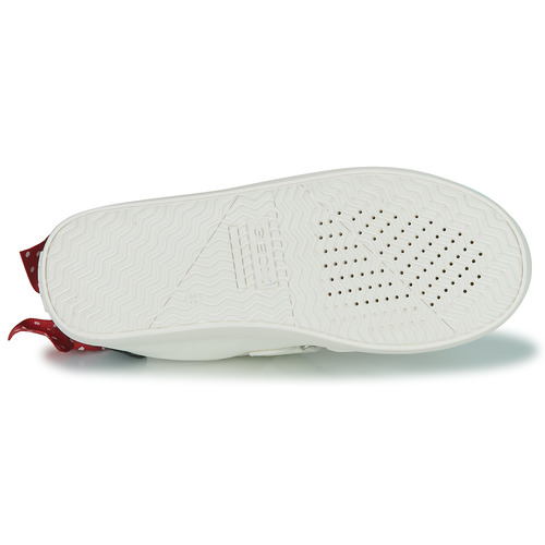 Geox - J KATHE GIRL - Blanc / Noir / Rouge