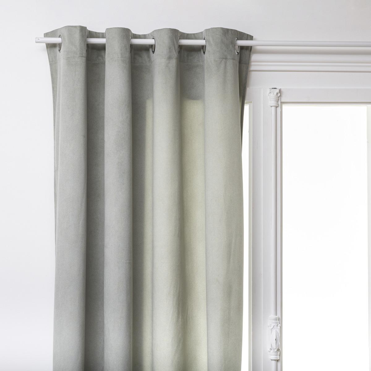 RIDEAU LILOU CELADON 140X260CM