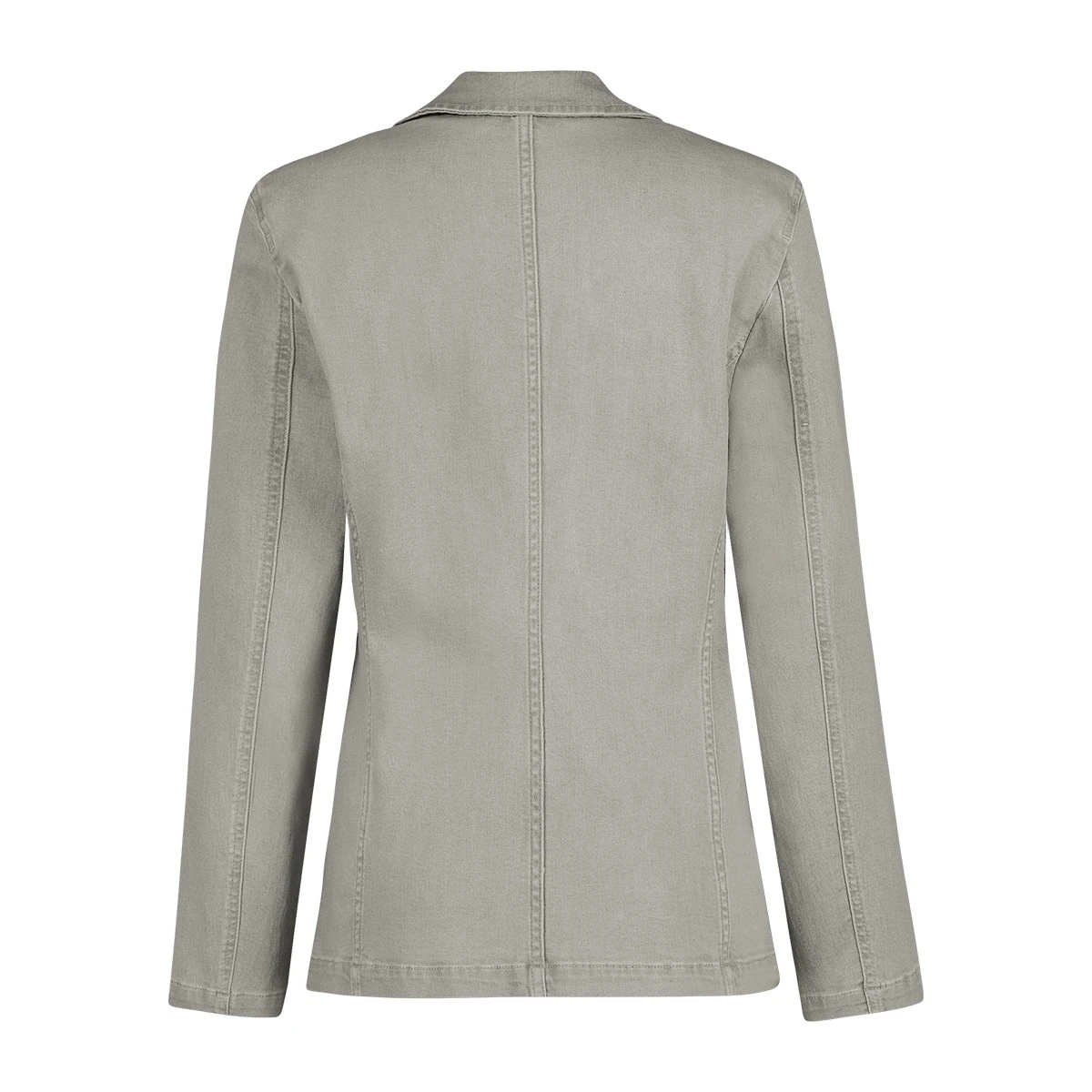 Dames Jasje 24178 bomber silver foil
