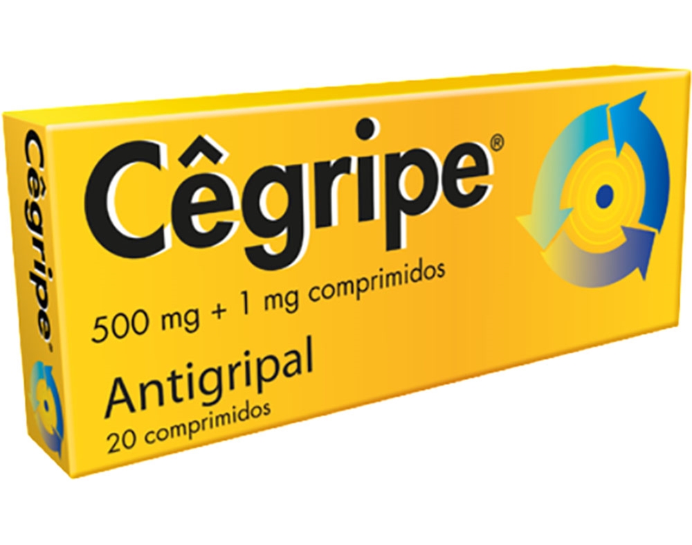 COMPRIMIDOS CEGRIPE 1MG 500MG 20UN