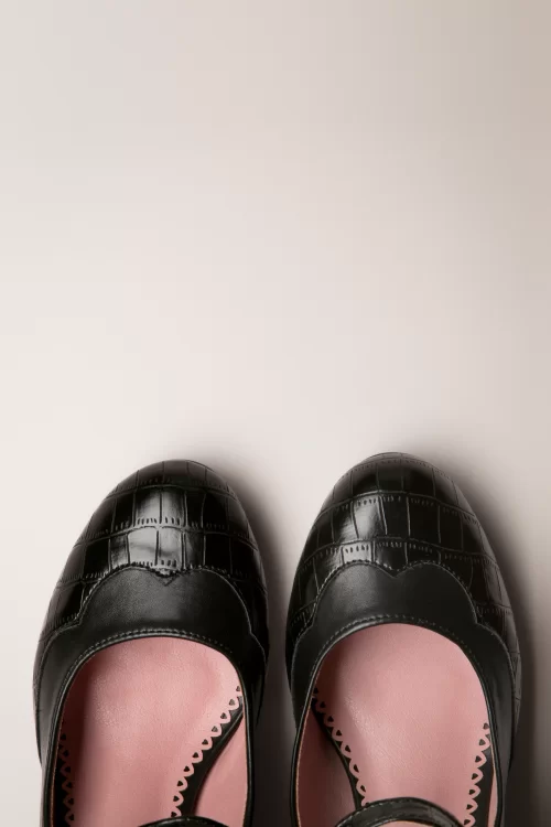 Banned Retro Ballroom Blitz pumps in zwart