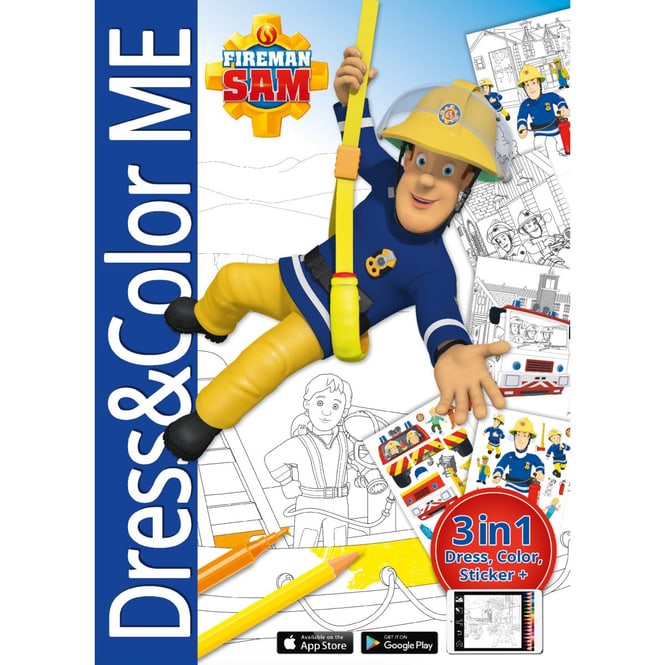 Dress & Color ME - Feuerwehrmann Sam