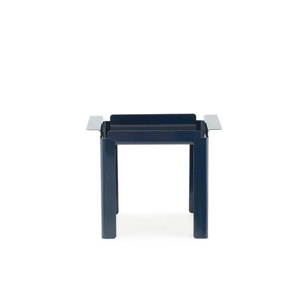 Normann Copenhagen  Box Table, blå - 33 x 48 cm.