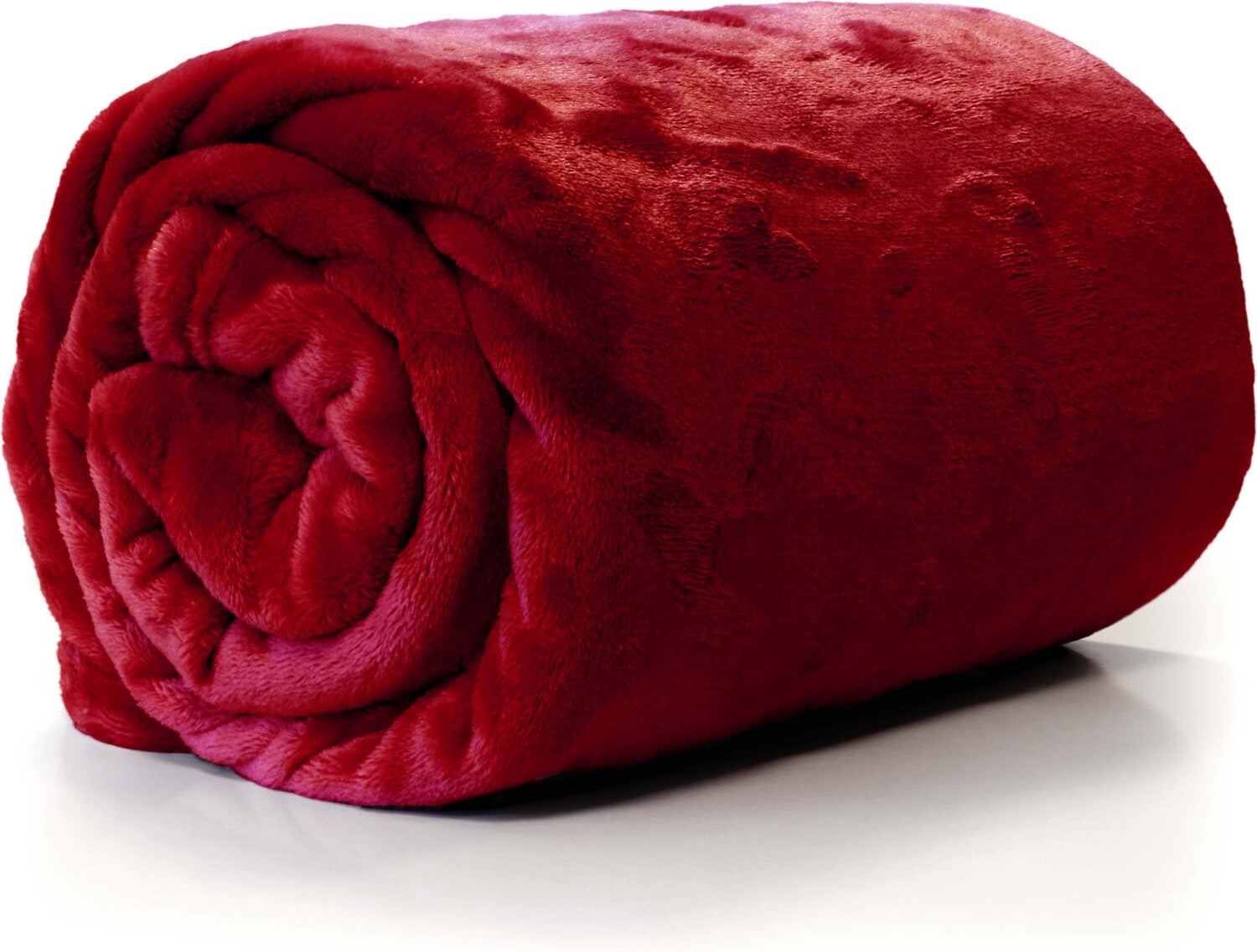 Unique living plaid Enzo rood 180 x 130 cm
