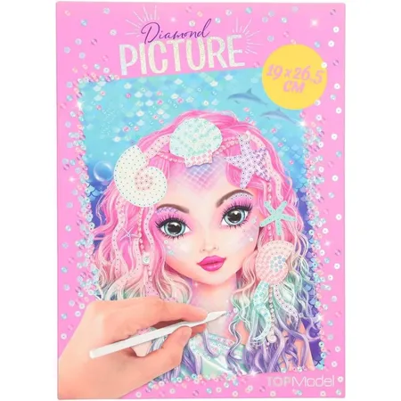 Depesche Create your TOPModel Diamond Picture, Meerjungfrauen-Motiv