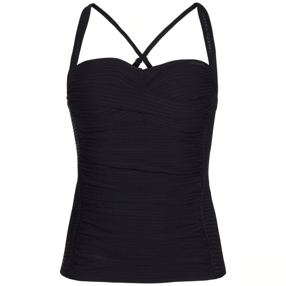 Protest Mixeloise Tankini Top Damen true black