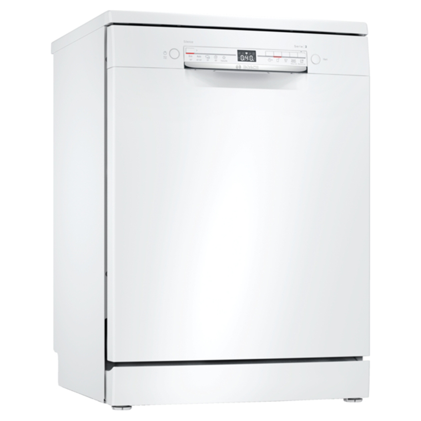 BOSCH Stand-Geschirrspüler SMS2ITW33E - weiß - Home-Connect - 60 cm - E