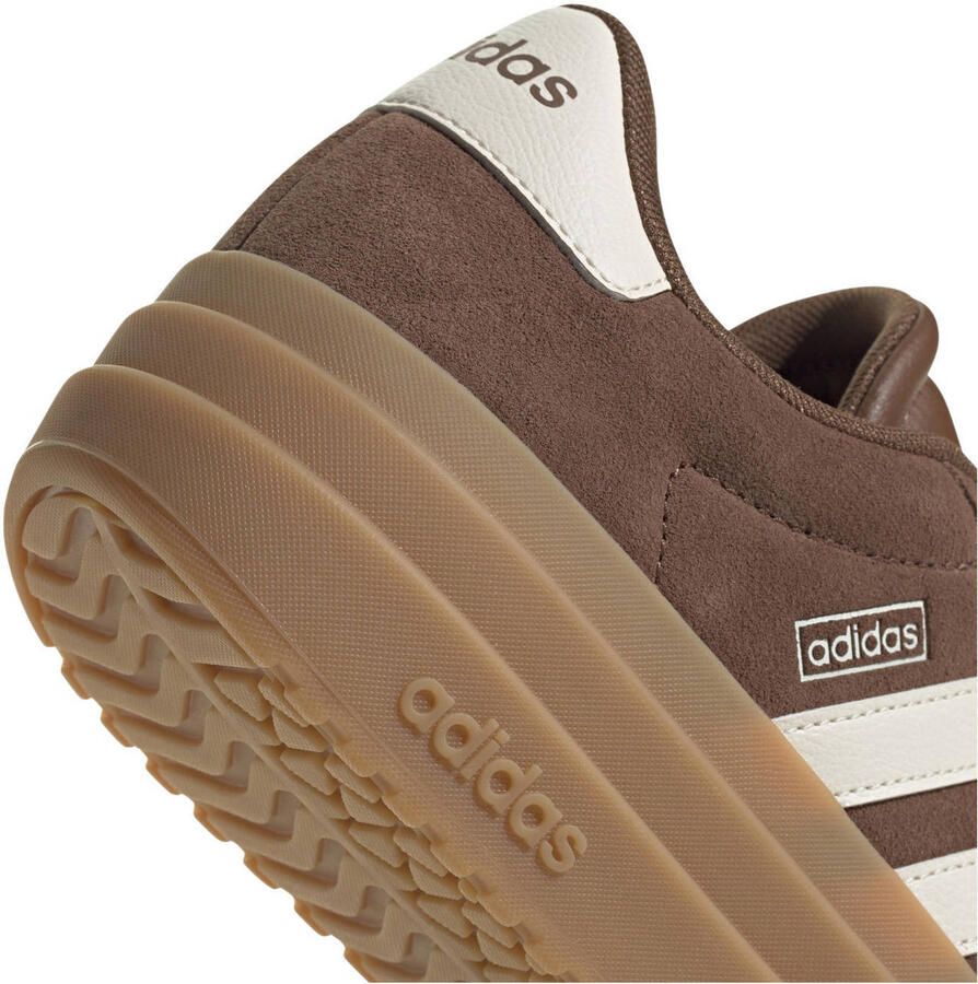 ADIDAS SPORTSWEAR Sneakers laag 'VL COURT BOLD' chocoladebruin wit