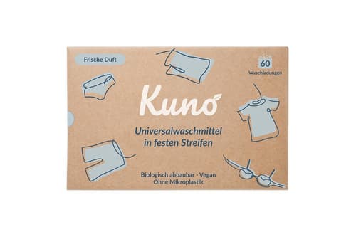 Kuno Waschmittel Universal Waschmittelstreifen