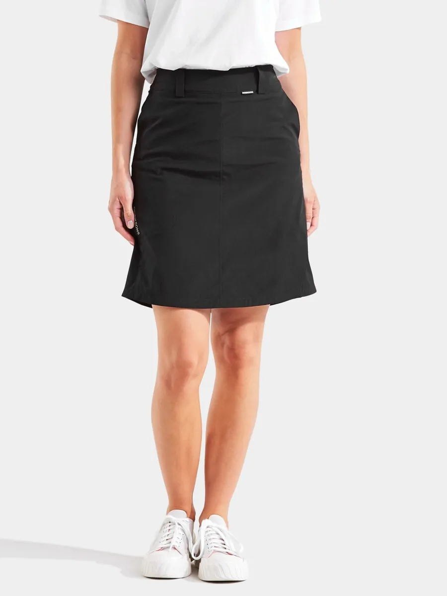 Didriksons Women's Liv Skirt 4 Black