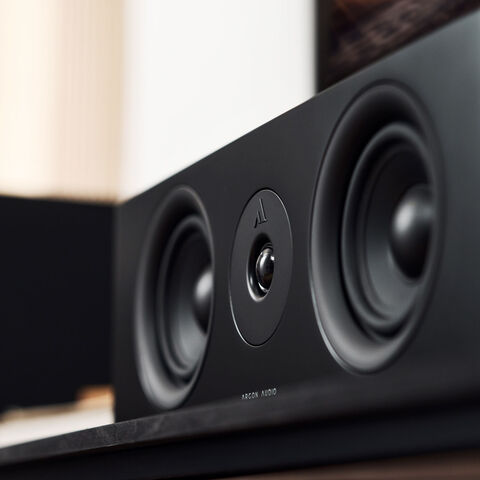 Argon Audio FORUS CENTER – betaalbare middenluidspreker voor home-cinema’s Zwart