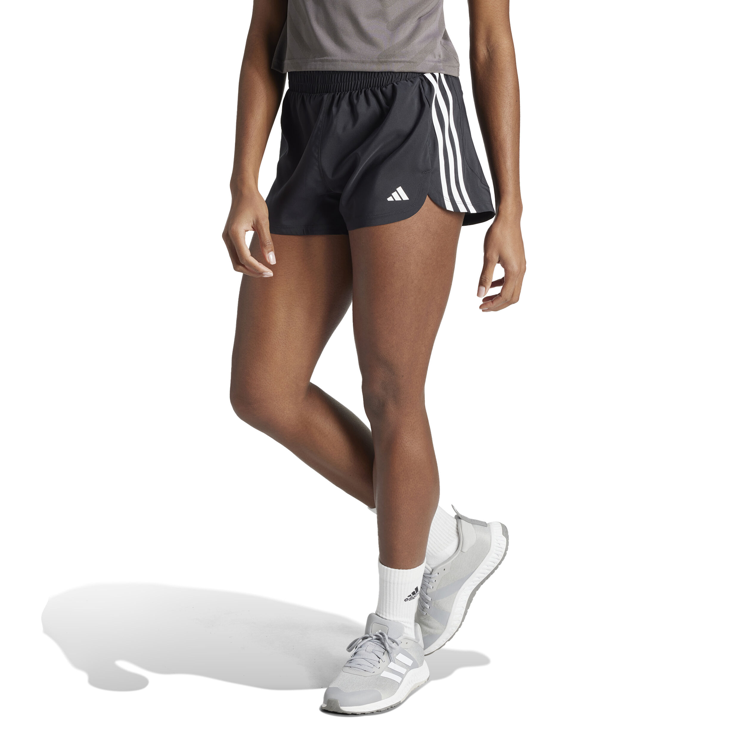 adidas Pacer Woven Shorts Femmes - Noir , Blanc