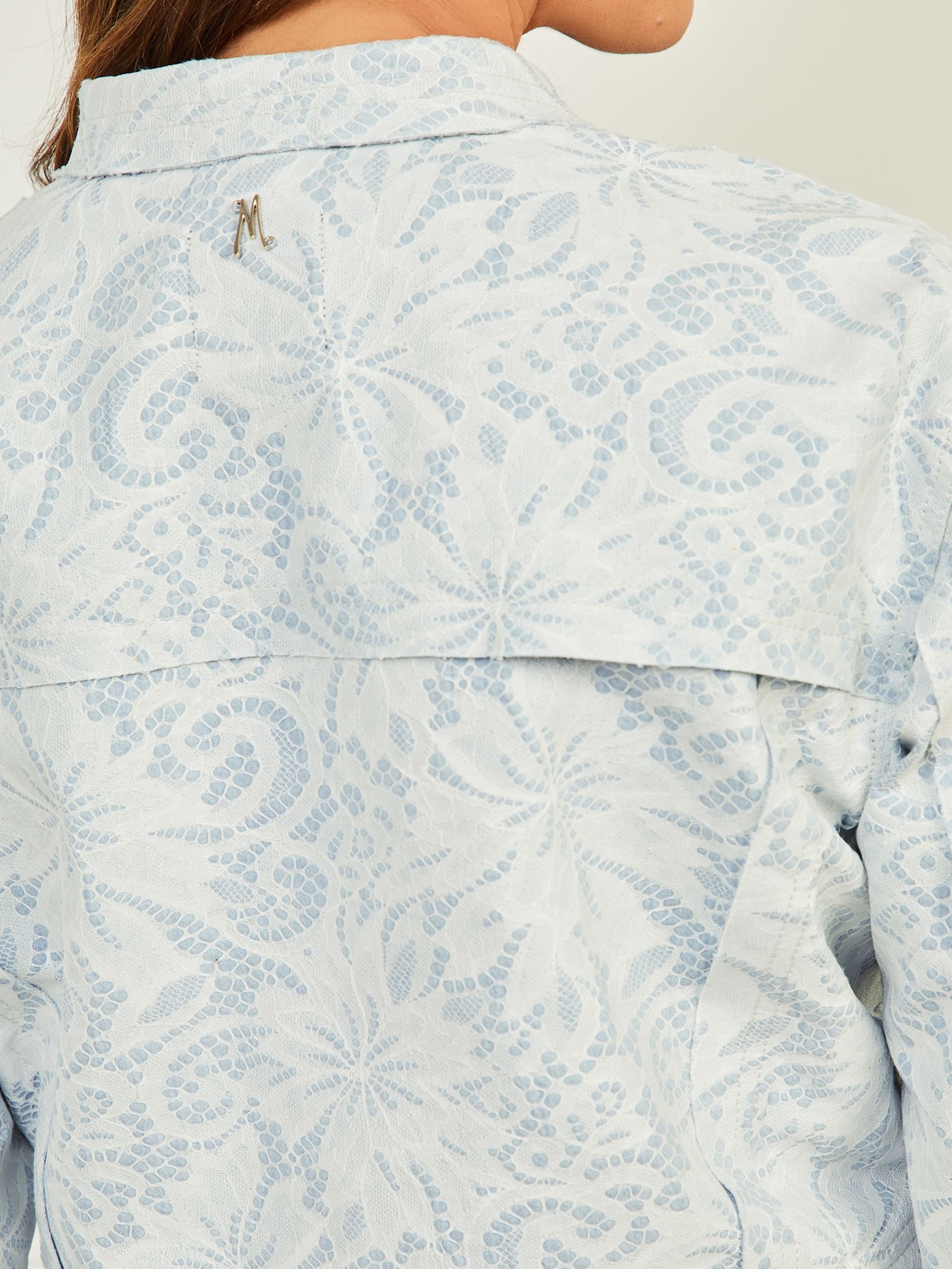 Jaqueta jeans Glam Romantica