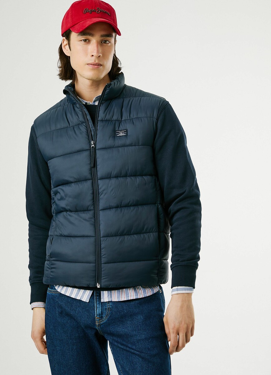 PEPE JEANS<br>Colete com zíper