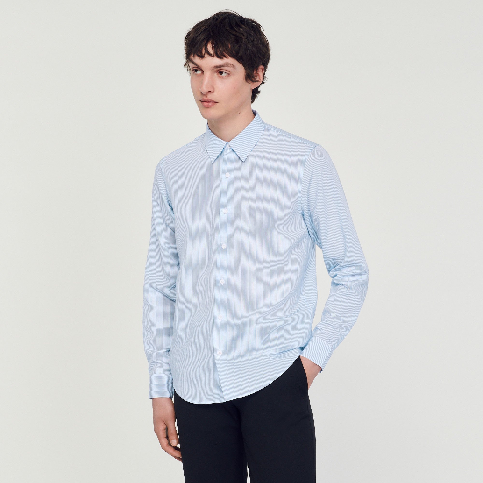 Chemise á rayures