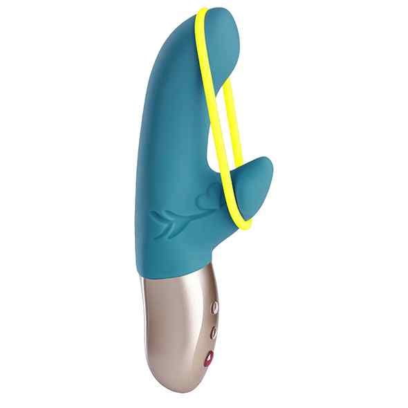 Fun Factory Amorino Mini Vibrator Petrol & Neon Yellow