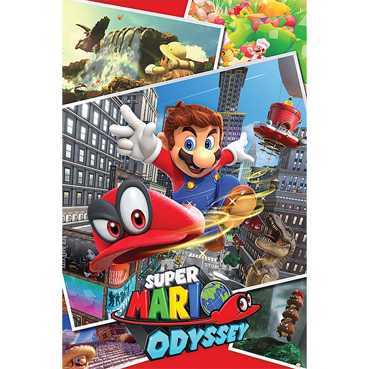 SUPER MARIO ODYSSEE MAXI POSTER 61X91.5CM