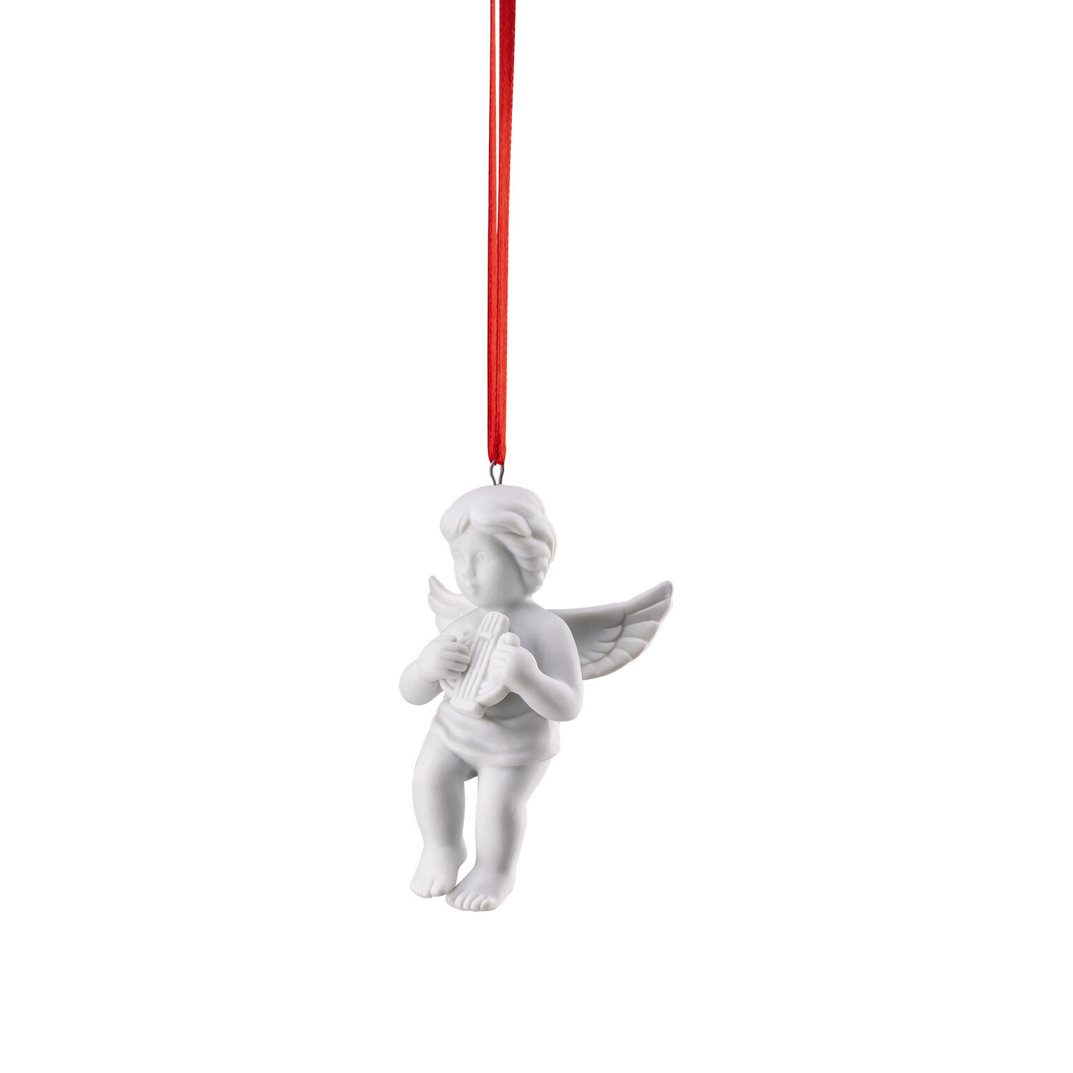 Angels Weiss matt Engel mit Lyra