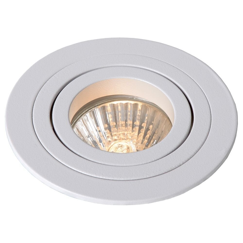 Witte, ronde Tube plafondspot