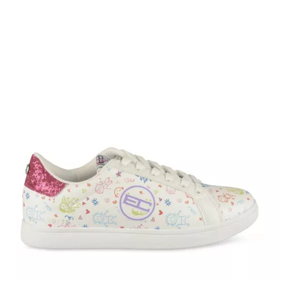 Baskets BLANC ENRICO COVERI
