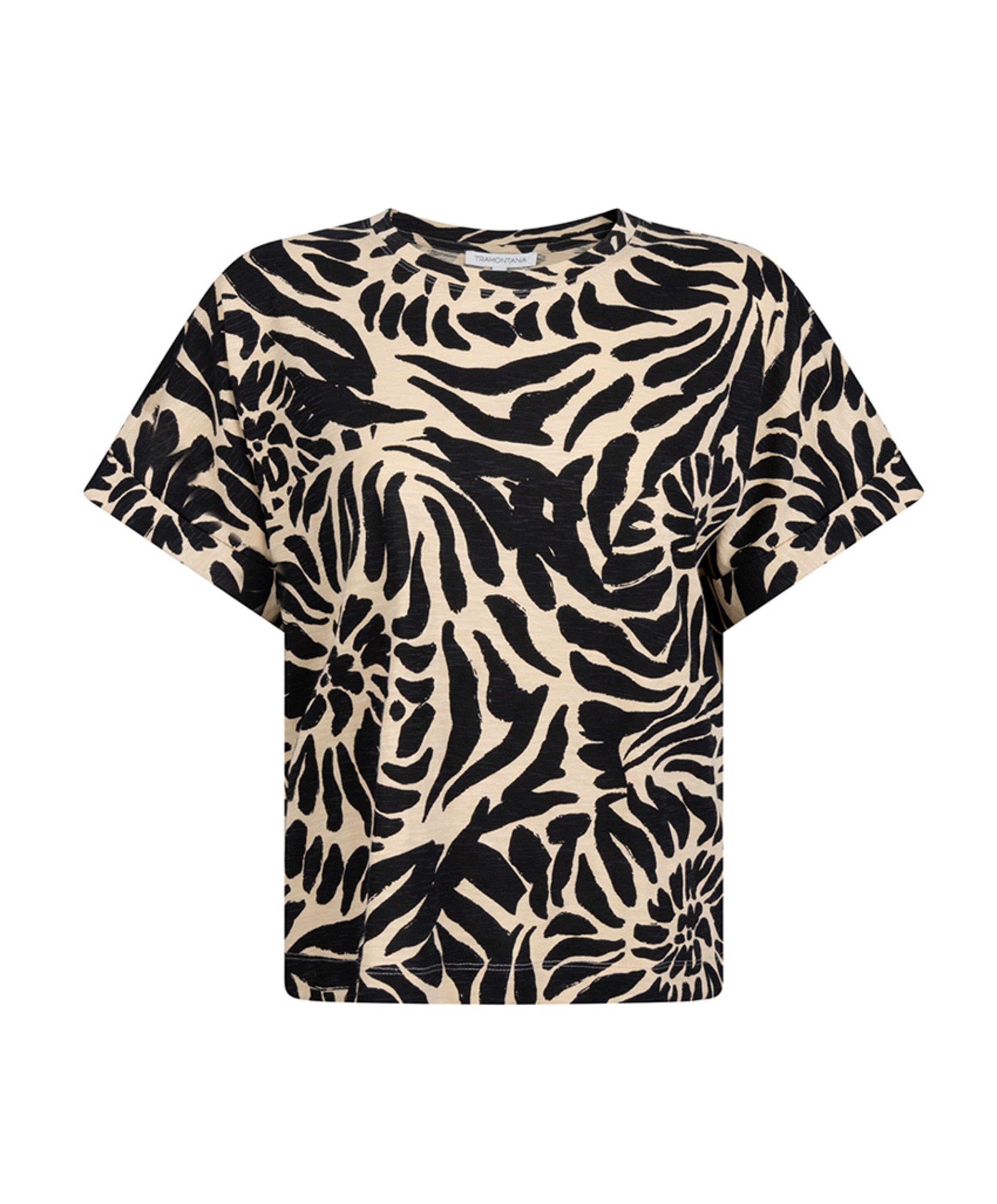 Tramontana Dames T-shirt zwart