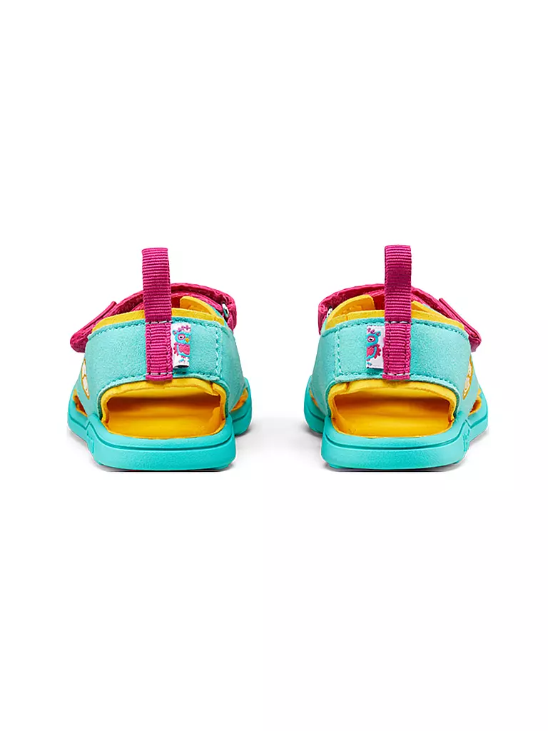 AFFENZAHN Kinder Sandalen AIRY Eule türkis