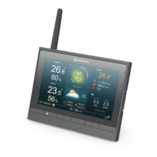 Estación Meteorológica Bresser Meteochamp Wifi Hd 7 In 1