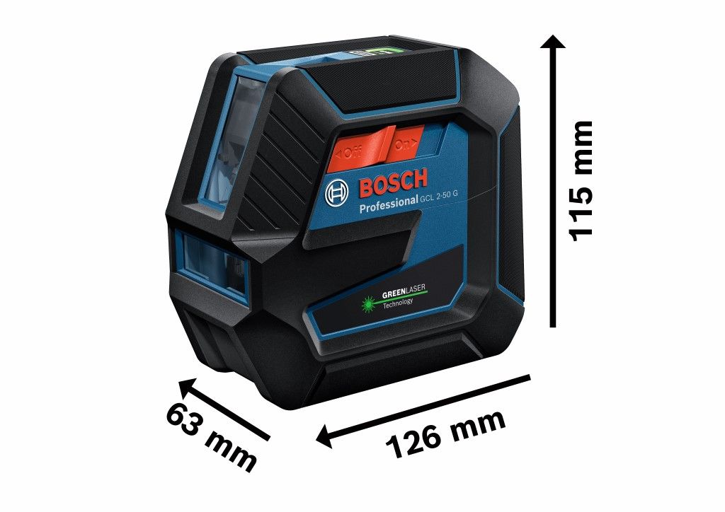 Bosch GCL 2-50 G Lijn- en puntlaser - 0601066M00