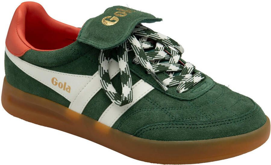 Gola Stadia '86 suède sneakers donkergroen