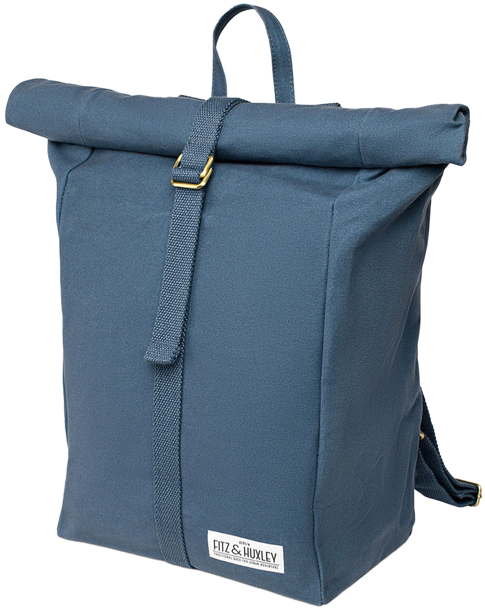 Fitz & Huxley Rolltop-Rucksack CONVEYOR 21l, vegan, jeans