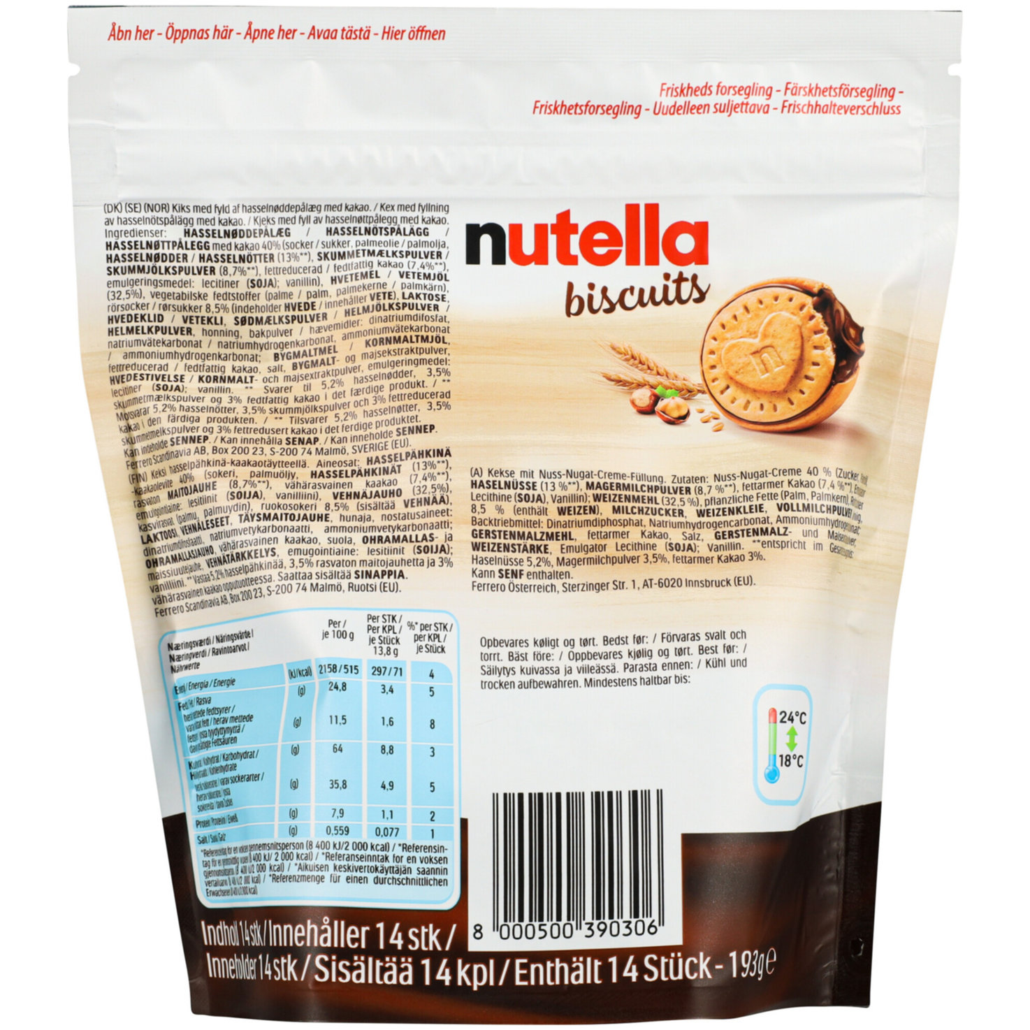 Nutella Biscuits