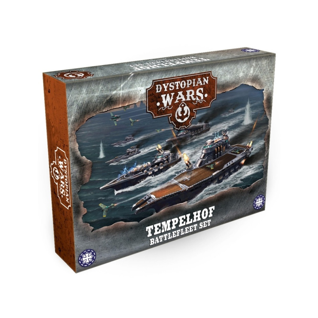 Dystopian Wars: Tempelhof Battlefleet Set